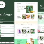 HerbVest - Herbal Store Elementor Pro Template Kit