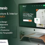 Homevio | Architecture Interior Elementor Template Kit
