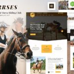 Horrses ? Equestrian & Horse Riding Club Elementor Template Kit