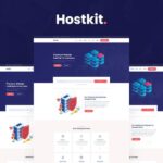 Hostkit - Hosting Services Elementor Template Kit