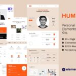 Humton - Personal Portfolio Elementor Template Kits