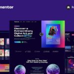 IMAGINE - Creative NFT Portfolio Elementor Pro Full Site Template Kit