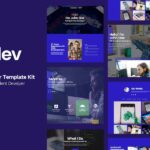 Indev - Portfolio Elementor Template Kit For Developer