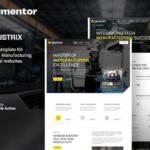 Industrix – Manufacturing & Industrial Elementor Template Kit