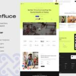 Influce - Marketing Agency & Influencer Elementor Template Kit