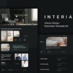 Interia - Interior Design Elementor Template Kit