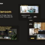 Interoom - Interior Design & Architecture Elementor Template Kit