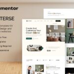 Interse ? Interior Design & Architecture Elementor Template Kit