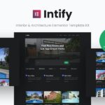 Intify - Real Estate Elementor Template Kit