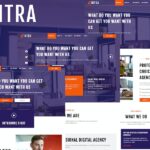 Intra - Modern Digital Agency Elementor Template Kit
