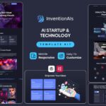 InventionAIs - AI Startups & Technology Elementor Template Kit