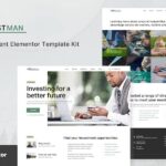 Investman - Invesment Consultant Elementor Template Kit