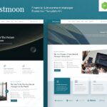 Investmoon ? Finance & Investment Manager Elementor Template Kit