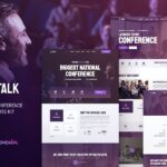 iTalk ? Event & Conference Elementor Template Kit