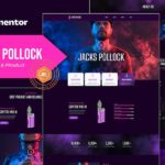 Jacks Pollock - Vape Elementor Template Kit