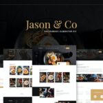 Jason & Co - Restaurant & Cafe Elementor Template Kit