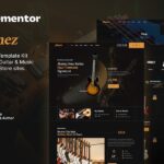 Jbanez ? Guitar & Music Equipment Store Elementor Template Kit