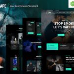Jevape ? Vape Store Elementor Template Kit