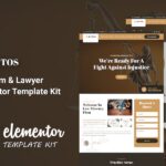 Justos - Law Firm & Lawyer Elementor Template Kit