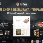 Kaffen - Coffe Shop & Restaurant Elementor Template Kit