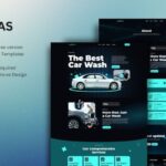 Kedas - Car Wash & Detailing Service Elementor Template Kit