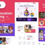 Kinderdot - Kindergarten & Pre-School Elementor Template Kit