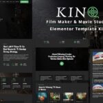 Kino - Film Maker & Movie Studio Elementor Template Kit