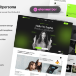 KitPersona - Freelancer Personal Portfolio Elementor Template Kit