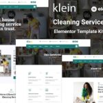 Klein - Cleaning Services Elementor Template Kit