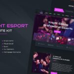 Knight | eSports & Gaming Elementor Template Kit