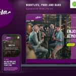 LaJavela ? Bar Nightlife & Pub Elementor Template Kit