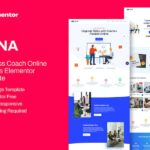 Lana - Business Coach Online Course Elementor Template Kit