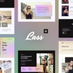 Lass - Tattoo Artist & Piercing Studio Elementor Template Kit