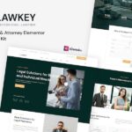 Lawkey - Law Firm & Attorney Elementor Template Kit