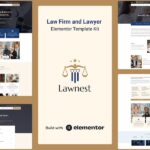 Lawnest - Law Firm & Lawyer Elementor Pro Template Kit