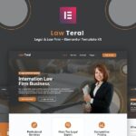 LawTeral - Legal & Law Firm Elementor Template Kit