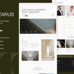 Lazarus - Architecture & Interior Design Elementor Template Kit