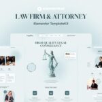 Legalize - Law Firm & Attorney Elementor Template Kit