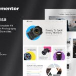 Lensa ? Camera & Photography Equipment Store Elementor Template Kit