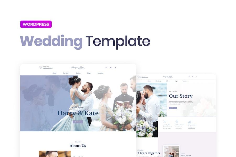 Lovedy ? Wedding Template Kit