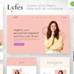 Lyfes ? Feminine Life Coach & Speaker Elementor Template Kit