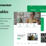 Makko - Digital Agency Elementor Pro Full Site Template Kit