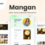 Mangan - Restaurant Elementor Template Kit