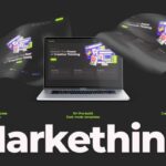 Markethink - Dark Mode Digital Marketing Agency Elementor Template Kit
