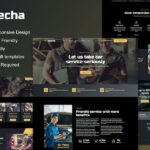 Mecha - Car Repair & Auto Service Elementor Template Kit