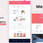 Mexa - Digital Agency Elementor Template Kit