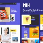 MIH - Personal Portfolio & Resume Template Kit