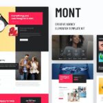 Mont - Agency Elementor Template kit