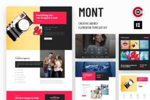 Mont - Agency Elementor Template kit