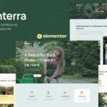 Monterra - Gardening and Landscaping Elementor Template Kit